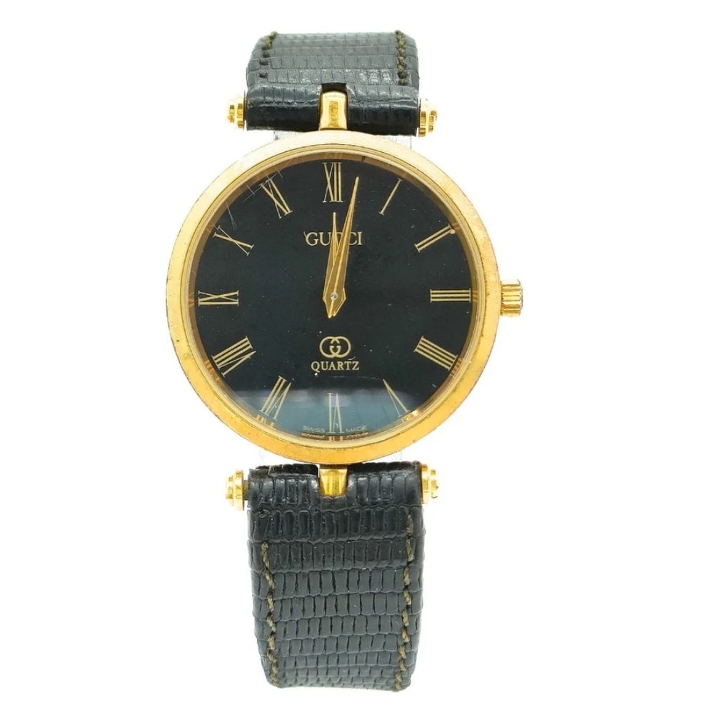 Gucci Watch  Shelly line 30mm Unisex Black